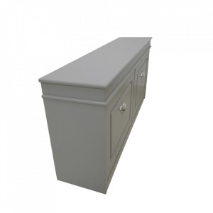 Pantofar, 2 compartimente, gri, 104x47x24 cm - TP289134 - Img 3