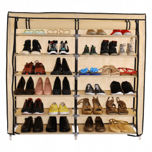 Pantofar, organizator de pantofi bej, 115x30x108 cm - TP275371 - Img 7