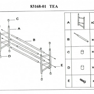 Pantofar, rafturi cu lăţime reglabilă, 2 rânduri, cromat, 63-110x23x35 cm - TP6063 - Img 7