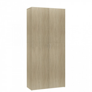 Pantofar, stejar sonoma, 80x35,5x180 cm, PAL - V800291V