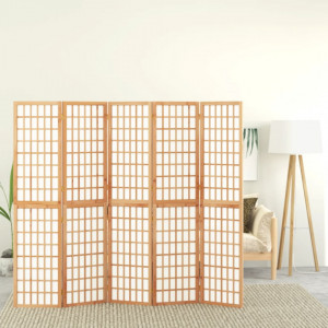 Paravan pliabil de cameră, 5 panouri, 200x170 cm, stil japonez - V352085V - Img 2