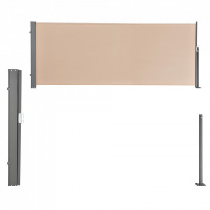Paravan solar retractabil, 300 x 140 cm, bej - P75902415 - Img 4