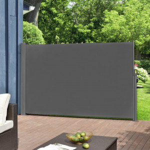 Paravan solar retractabil, 300 x 160 cm, gri - P56718027