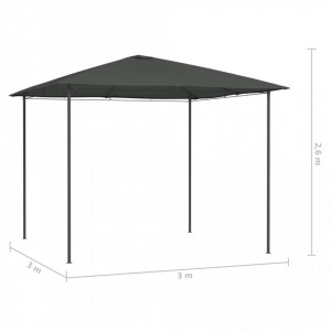 Pavilion, antracit, 3x3x2,6 m, 160 g/m² - V313610V - Img 4