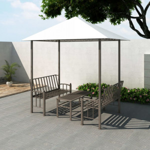 Pavilion de grădină cu masă și bănci 2,5x1,5x2,4 m - V43218V - Img 2