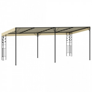 Pavilion de perete, crem, 6 x 3 x 2,5 m - V47999V - Img 4