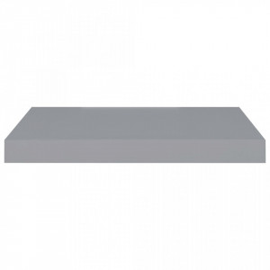 Raft de perete suspendat, gri, 50x23x3,8 cm, MDF - V323850V - Img 4