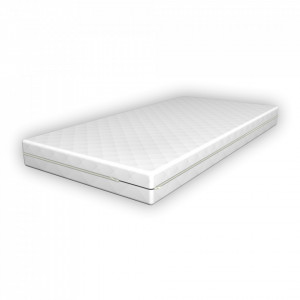 Saltea spuma rece cu husa matlasata, 70 x 140 x 11 cm, alb - P57854987 - Img 3