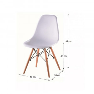 Scaun, alb/fag - TP228349 - Img 10
