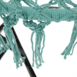 Scaun balansoar suspendabil, leagăn agăţat, mentol, 80x120 cm - TP274290 - Img 19