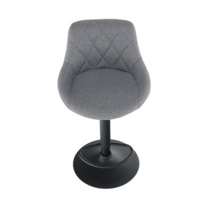 Scaun bar, material textil gri/negru - TP206808 - Img 10