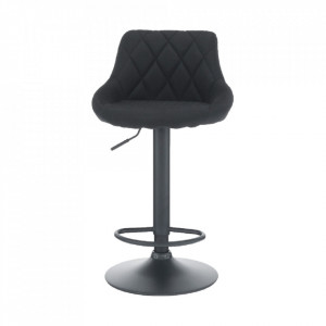 Scaun bar, material textil negru - TP206806 - Img 19