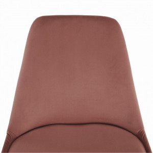 Scaun, catifea Velvet roz/lemn fag - TP284344 - Img 16