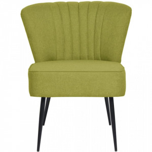 Scaun cocktail, verde, material textil - V244099V - Img 3