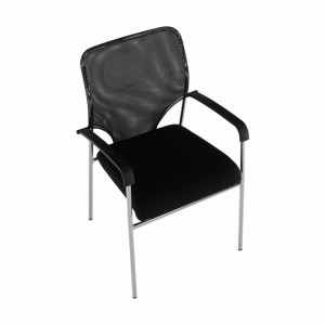 Scaun conferinţă, negru, 54x82x56 cm - TP255204 - Img 6