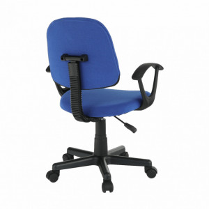 Scaun de birou, albastru și negru 39x43x74-86 cm - TP234346 - Img 7