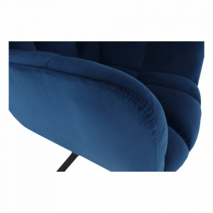 Scaun de design, ţesătură albastră - TP265011 - Img 16