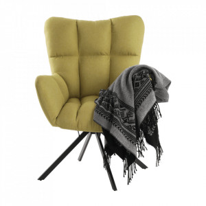 Scaun de design ţesătură fistic - TP276607 - Img 7