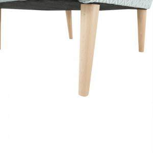 Scaun de design, ţesătură mentol/model - TP223733 - Img 4
