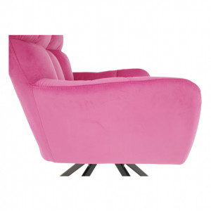 Scaun de design, ţesătură roz - TP275350 - Img 19