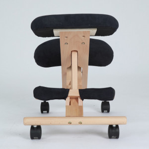 Scaun genunchi ergonomic, negru, 46x65x56-72 cm - TP279425 - Img 9