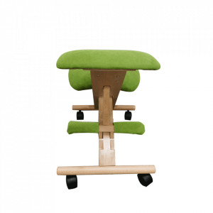 Scaun genunchi ergonomic, verde, 46x65x56-72 cm - TP300218 - Img 6