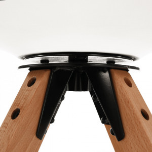 Scaun pivotant elegant, alb - TP288201 - Img 17