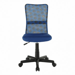 Scaun rotativ, albastru, 55x88-100x55 cm - TP254579 - Img 11