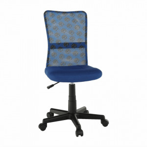 Scaun rotativ, albastru, 55x88-100x55 cm - TP254579 - Img 12