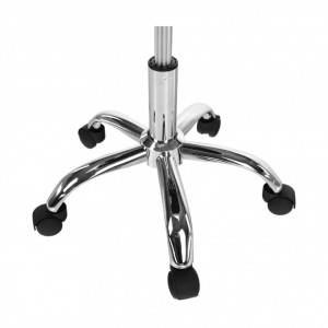 Scaun rotativ, roz, 40x40x74,5-86,5 cm - TP255126 - Img 12