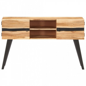 Servantă, 120x30x75 cm, lemn masiv de acacia - V320228V - Img 3