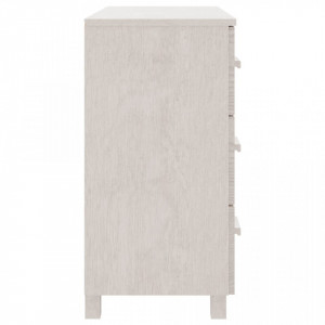 Servantă, alb, 90x40x80 cm, lemn masiv de pin - V340429V - Img 4