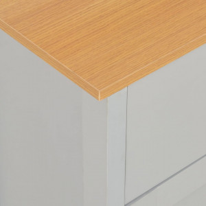 Servanta, gri, 112 x 35 x 81 cm - V283743V - Img 2