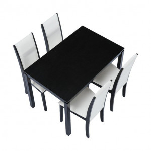 Set cină, wenge/piele eco - TP203073 - Img 10