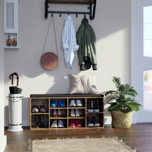 SOBAI4 - Banca, bancuta stil Industrial, 104 x 30 x 48 cm