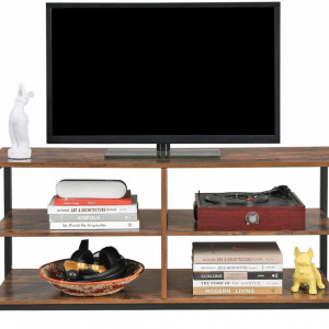 SOCTVI4 - Comoda TV stil Industrial, 110 x 40 x 50 cm - Img 4
