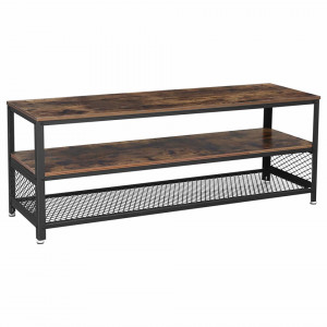 SOCTVI8 - Comoda TV stil Industrial, 140 x 40 x 52 cm - Img 1