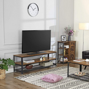 SOCTVI8 - Comoda TV stil Industrial, 140 x 40 x 52 cm - Img 3