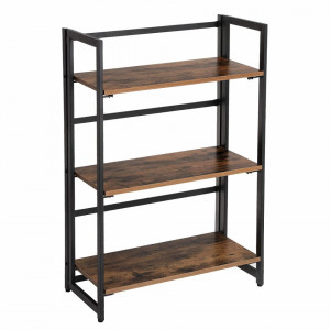 SORAI30 - Rafturi carti, biblioteca stil Industrial, 60.2 x 30 x 92.8cm