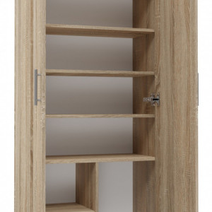 TEDUS118 - Dulap, 74 x 35 x 180 cm, Sonoma, PAL - Img 4