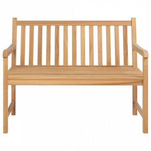 Bancă de grădină, 114 cm, lemn masiv de tec - V316622V
