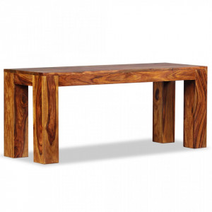 Banca din lemn masiv de sheesham 110x35x45 cm - V244352V