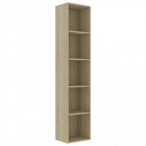Biblioteca, stejar Sonoma, 40 x 30 x 189 cm, PAL - V800957V - Img 2