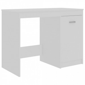 Birou, alb, 100 x 50 x 76 cm, PAL - V801796V - Img 2