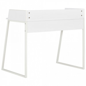 Birou, alb, 90 x 60 x 88 cm - V20267V - Img 4
