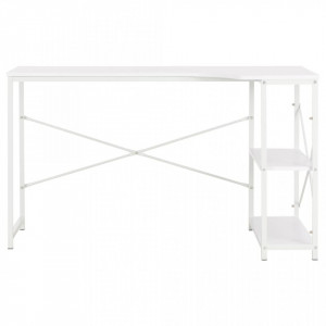 Birou de calculator, alb, 120 x 72 x 70 cm - V20262V - Img 3