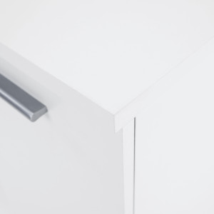 Birou, măsuţă, masă PC, alb, 137 cm - TP94884 - Img 15