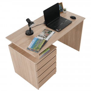 Birou, măsuţă, masă PC sonoma, 118 cm - TP281071 - Img 10