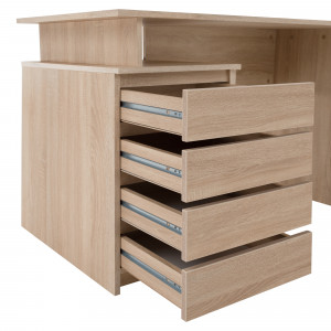 Birou, măsuţă, masă PC sonoma, 118 cm - TP281071 - Img 15