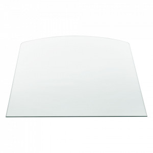Blat sticla masa/protectie semineu, 110 x 85 cm, ESG sticla securizata, transparenta - P57827245 - Img 2
